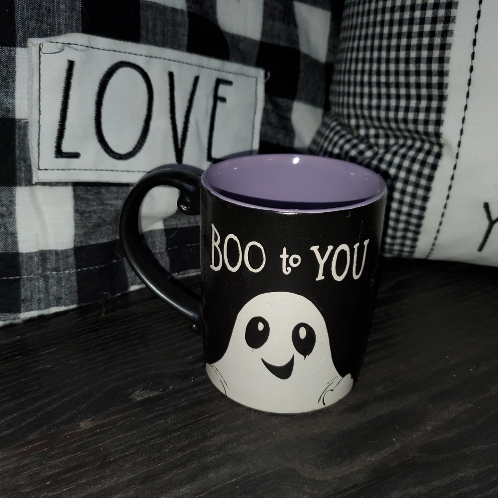 Boo to you Halloween mug